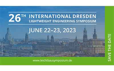 26TH INTERNATIONAL DRESDEN LIGHTWEIGHT ENGINEERING SYMPOSIUM